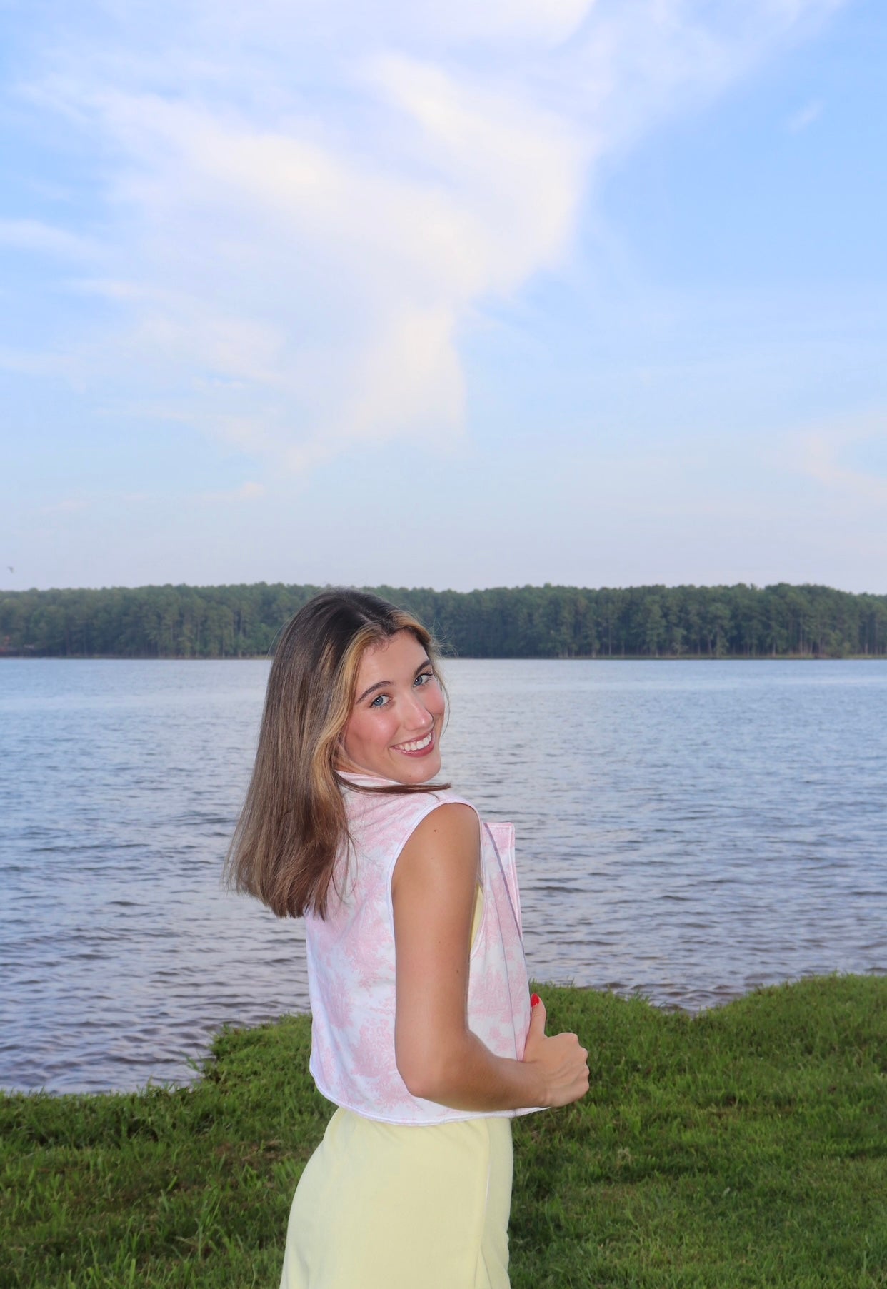Georgia Toile Vest