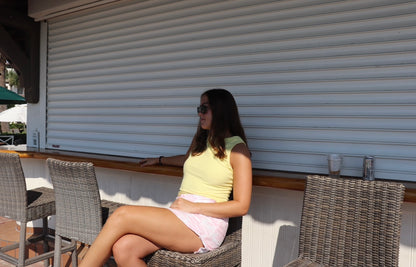 Elaine Baby Yellow Tank Top