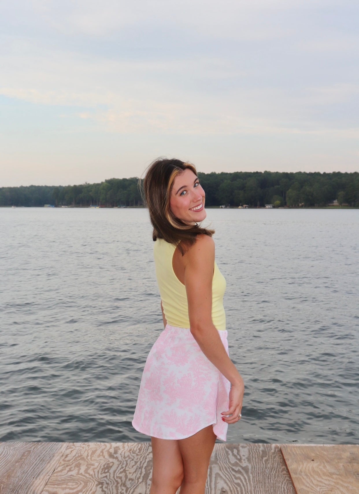 Elaine Baby Yellow Tank Top