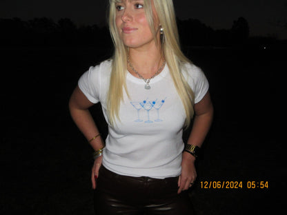 Triple Martini Graphic Tee